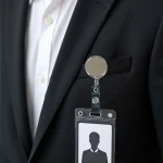 ⁦بكرات شارات معدنية دائرية لبطاقات الهوية⁩ - الصورة ⁦2⁩