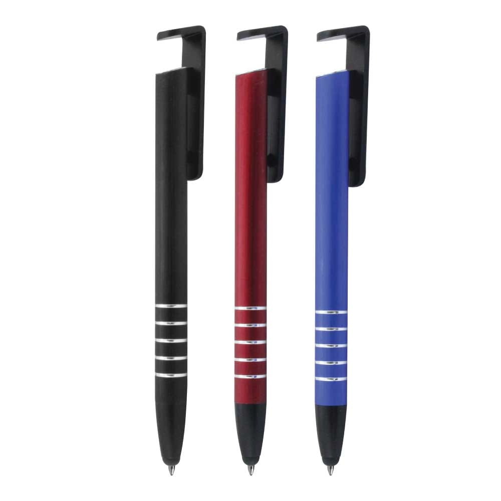 3-in-1-Metal-Pens-PN35-main-t.jpg أقلام معدنية مع قلم لمس وحامل هاتف - الصورة 1