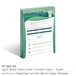 ⁦ليجهت لاسير ترانسفير بابيرس سوبير فور أبيض فابريك إيه٤/إيه٣⁩ - الصورة ⁦5⁩