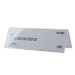 ClearView: حامل بطاقات تعريف مكتبي من الأكريليك – سلسلة “MIRA”