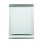 ⁦لوحة درع تكريم من الألمنيوم مع حامل مقاس A4 داخل علبة عرض سوداء⁩ - الصورة ⁦4⁩