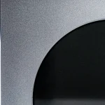 ⁦دروع تكريم ألمنيوم مقاس A4 مع لوحة دائرية ملوّنة وقاعدة عرض⁩ - الصورة ⁦7⁩