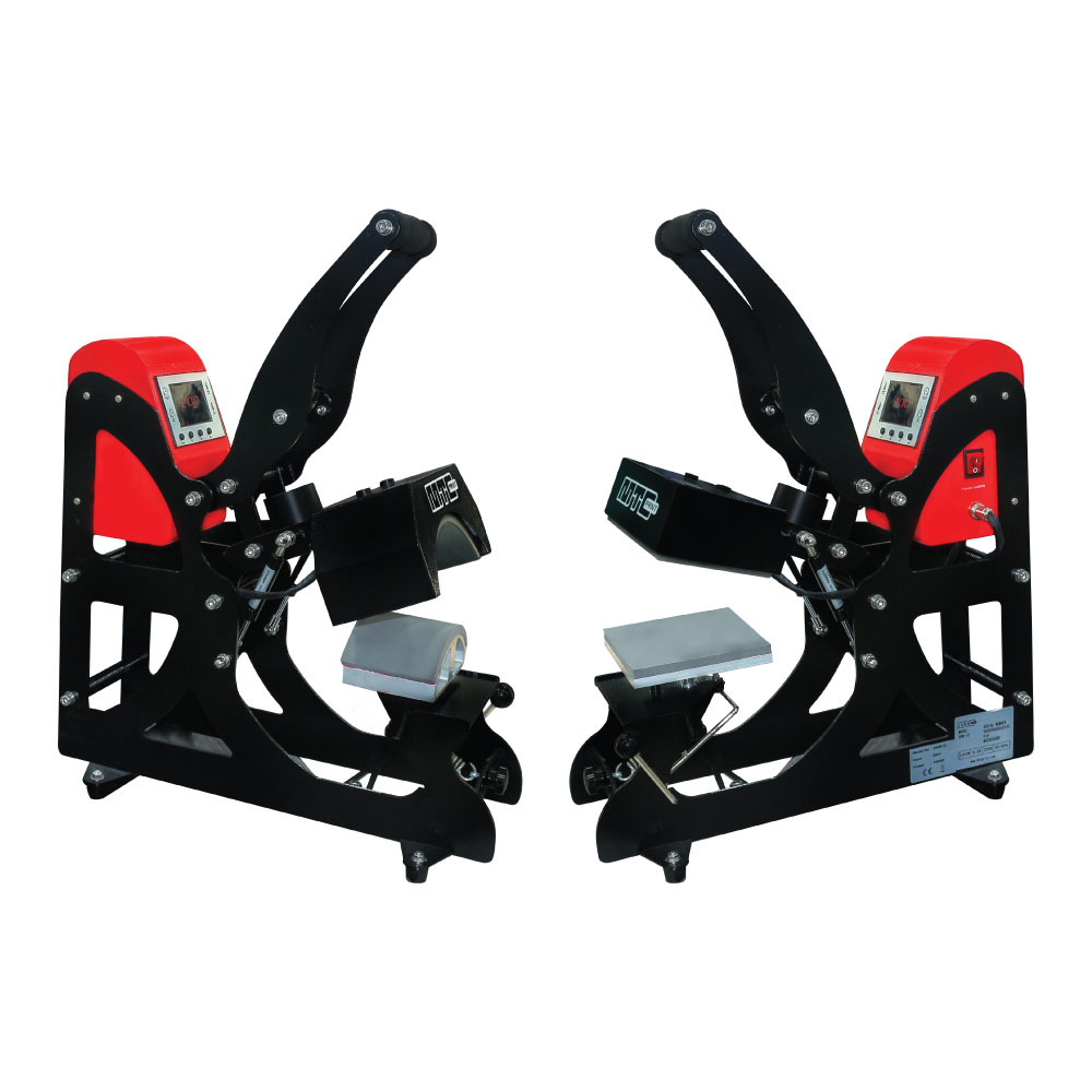 Auto-Open-Cap-and-Flat-Press-HPM-03-2.jpg ماكينة مكبس حراري للقبعات والسطح المسطح (2-in-1) بفتح تلقائي - الصورة 1