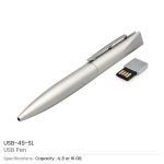 ⁦أقلام حبر كروي مع USB سعة 8 جيجابايت⁩ - الصورة ⁦3⁩