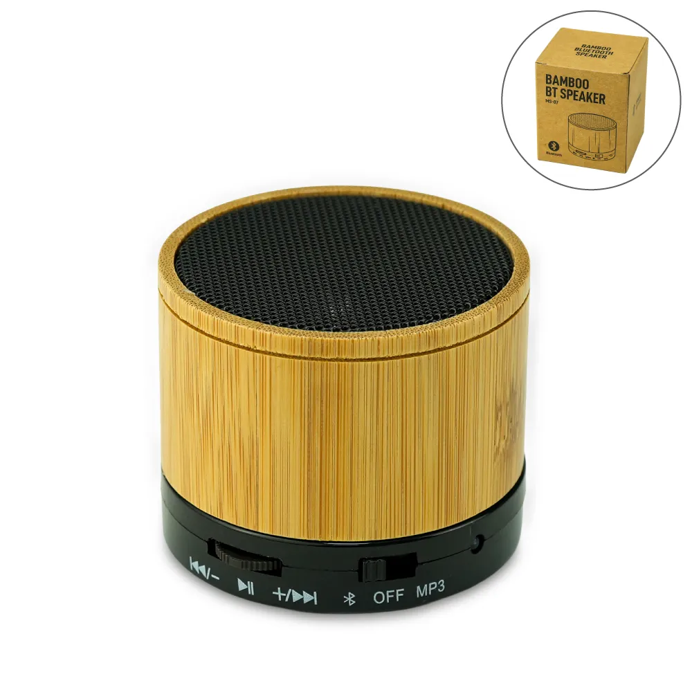 Bamboo-Bluetooth-Speaker-MS-07-Blank.webp بامبو بلويتوث سبياكيرس في٤.٢ - الصورة 1