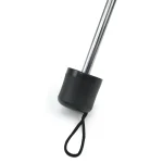 ⁦مظلة ثنائية الطي باللون الأبيض مع شريط فيلكرو وجراب⁩ - الصورة ⁦6⁩