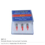 ⁦شفرات أصلية لبلوتر Roland بإزاحة 0.25 مم – زاوية 45 درجة⁩ - الصورة ⁦3⁩