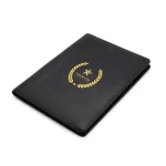 ⁦ملف A5 من الجلد الطبيعي Chase Plus مع دفتر ملاحظات وقلم معدني – PREMIO⁩ - الصورة ⁦2⁩