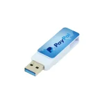 ⁦فلاشة OTG دوّارة باللون الأبيض 64GB USB 3.0 مع Type-C⁩ - الصورة ⁦2⁩