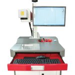 ⁦ماكينة وسم ليزر CO2 بقدرة 35 واط مع طاولة وكمبيوتر⁩ - الصورة ⁦4⁩