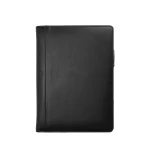 ⁦ملف A5 من الجلد الطبيعي Chase Plus مع دفتر ملاحظات وقلم معدني – PREMIO⁩ - الصورة ⁦7⁩