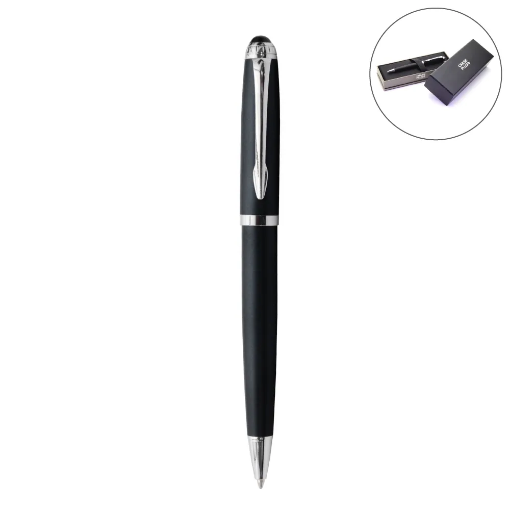 Chase-Plus-Ballpoint-Pens-LIBRO-CP-PN-LIB.webp أقلام ChasePlus المعدنية LIBRO مع علبة هدايا - الصورة 1
