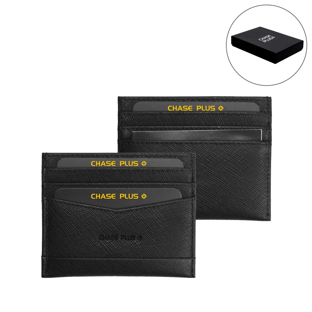 ChasePlus-Credit-Card-Holder-CP-CH-GLS-Blank.webp حامل بطاقات الائتمان تشيس بلس مع حماية RFID - غلاسكو - الصورة 1