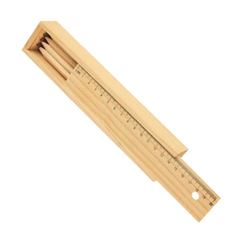 Colored-Pencils-Set-GFK-05-maint.jpg كولوريد بينكيلس سيت مع وودين بوكس - الصورة 1