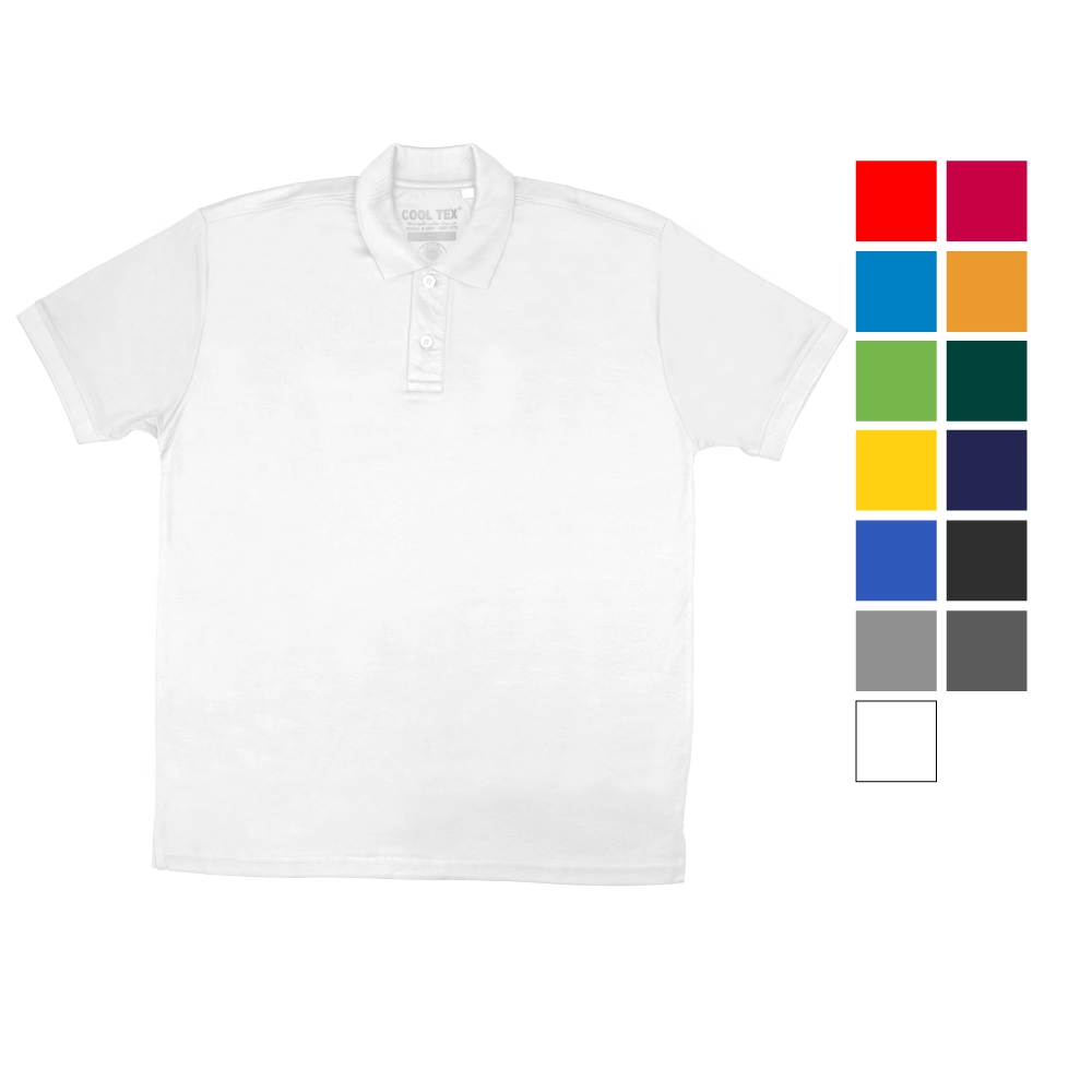 CoolTex-Polo-Shirts-Colors.webp كولتيكس بولو شيرتس, دريفيت ماتيريالس مع يو في بروتيكشن ٢٢٠جي إس إم - الصورة 1