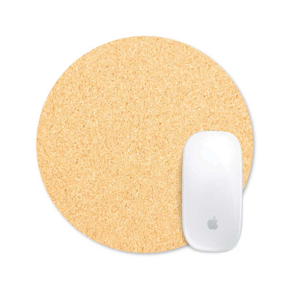 Cork-Round-Mousepad-261-Main.jpg يكو-فرايندلي كورك راوند ماوسي بادس - الصورة 1