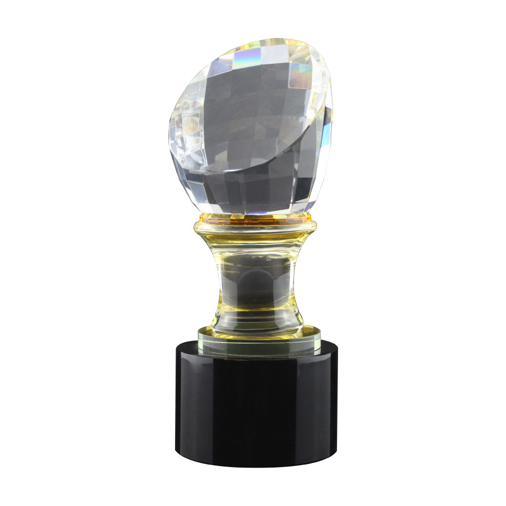 Crystal-Trophy-in-Wooden-Box-CR-60-Blank.jpg كأس/درع كريستال زجاجي في علبة خشبية - الصورة 1