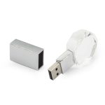 محركات أقراص فلاش USB كريستال دائرية ترويجية