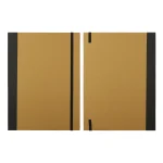 ⁦ملفات A4 صديقة للبيئة مع دفتر ملاحظات وورق ملاحظات لاصق وقلم وفتحات بطاقات⁩ - الصورة ⁦5⁩