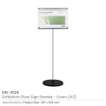 ⁦حوامل لافتات أرضية للمعارض – سلسلة “OVERV”⁩ - الصورة ⁦4⁩