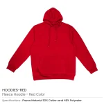 ⁦هودي فليس أوفرسايز (Pullover) بفتحة رأس⁩ - الصورة ⁦5⁩