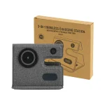 ⁦محطة شحن لاسلكية سريعة قابلة للطي 15W للهاتف والساعة والسماعات⁩ - الصورة ⁦7⁩