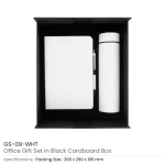 ⁦أطقم هدايا بامبو في علبة هدايا كرتونية سوداء⁩ - الصورة ⁦5⁩