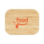 ⁦زجاج لونتش بوكس مع بامبو ليد⁩ - الصورة ⁦2⁩