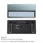 ⁦بادجات أسماء بإدخال قابل للاستبدال⁩ - الصورة ⁦6⁩