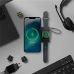 ⁦بنك طاقة مغناطيسي للشحن اللاسلكي السريع 15W مع شاحن iWatch⁩ - الصورة ⁦5⁩