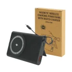 ⁦بنك طاقة مغناطيسي للشحن اللاسلكي السريع 15W مع شاحن iWatch⁩ - الصورة ⁦10⁩