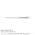 ⁦أقلام Maxema Kind من rPET بلون مطفي سادة⁩ - الصورة ⁦5⁩