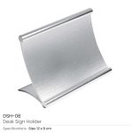 ⁦حوامل لوحات مكتبية معدنية (Metal Desk Sign Holders)⁩ - الصورة ⁦3⁩