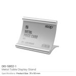 ⁦حامل بطاقة تعريف مكتبي أنيق من المعدن – ID Secure (سلسلة “Aile”)⁩ - الصورة ⁦3⁩