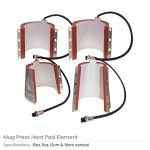 ⁦وسادات تسخين لماكينة طباعة الأكواب (Mug Press Heat Pads)⁩ - الصورة ⁦3⁩
