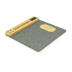 ⁦ماوس باد متعددة الوظائف مع شاحن لاسلكي سريع 15W وشعار LED⁩ - الصورة ⁦7⁩