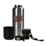 ⁦زجاجات ستانلس ستيل متعددة الوظائف مزدوجة الجدار مع كوب قاعدة قابل للفك ورباط تعليق، 500 مل⁩ - الصورة ⁦5⁩