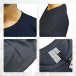 ⁦تيشيرتات رجالية Nextt Level بياقة دائرية بقماش Bio-Washed⁩ - الصورة ⁦4⁩