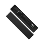 ⁦كابل شحن طويل متعدد 3-في-1 مع شعار مضيء (105 سم) — مع علبة سوداء⁩ - الصورة ⁦9⁩