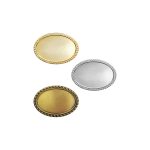 بادجات شعار بيضاوية بتصميم حبل