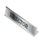 ⁦ألمنيوم ديسك سيجن هولديرس في فضي كولور⁩ - الصورة ⁦2⁩