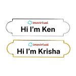 ⁦بادجات اسم معدنية⁩ - الصورة ⁦2⁩