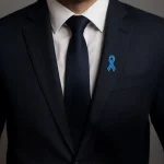 ⁦شارات معدنية بشعار التوعية بسرطان البروستاتا⁩ - الصورة ⁦2⁩