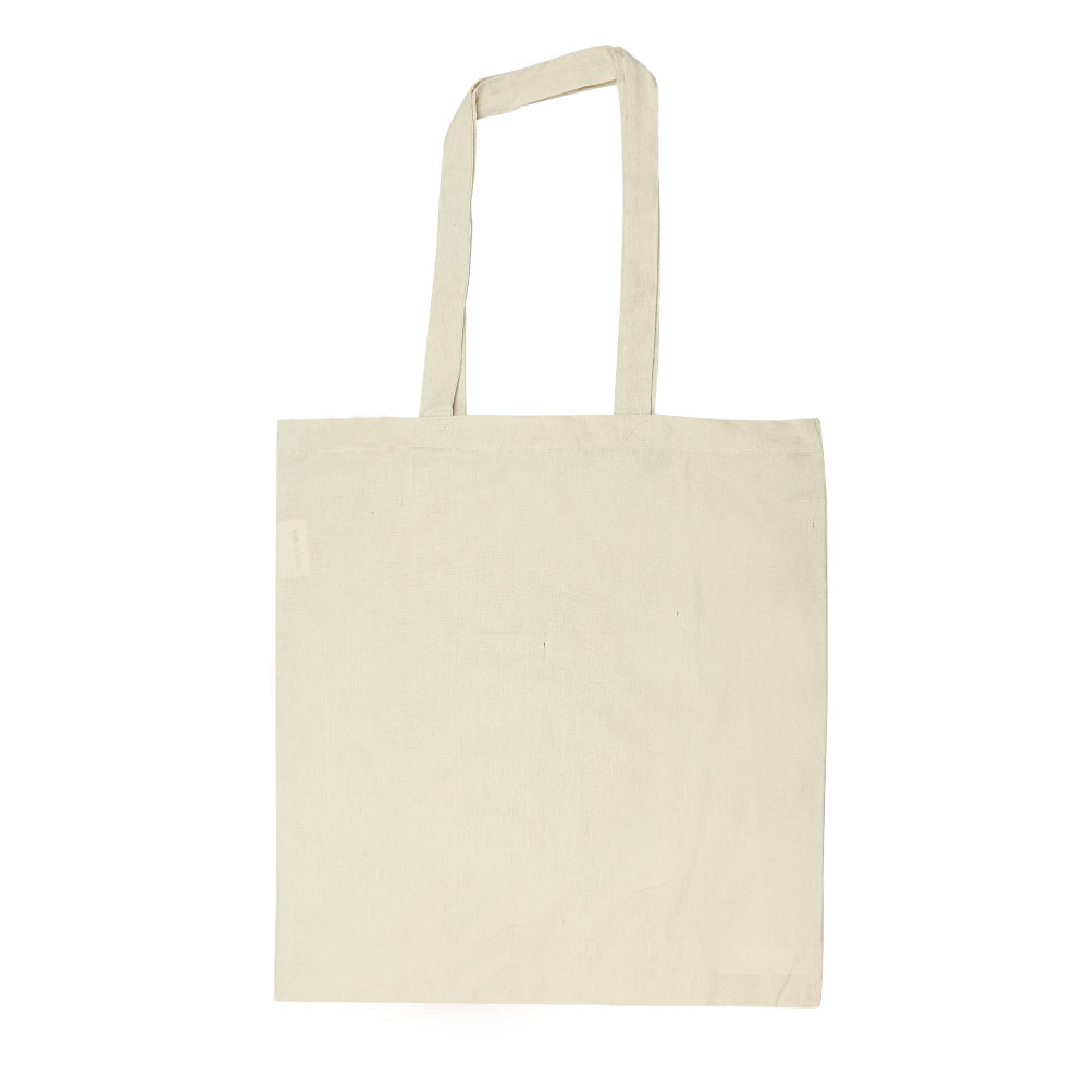 Recycled-Cotton-Bag-CSB-01-RE-Blank.jpg قطن شوببينغ باجس مع لونج هاندليس ١٤٥ جي إس إم - الصورة 1