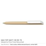 ⁦أقلام ترويجية مُعاد تدويرها Maxema Flow Pure⁩ - الصورة ⁦6⁩