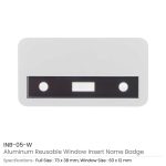 ⁦بادجات أسماء قابلة لإعادة الاستخدام مع إدخال قابل للاستبدال⁩ - الصورة ⁦5⁩