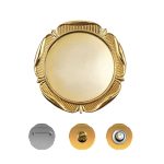 ⁦شارات شعار دائرية بتصميم زهري⁩ - الصورة ⁦3⁩