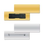 بادجات أسماء معدنية