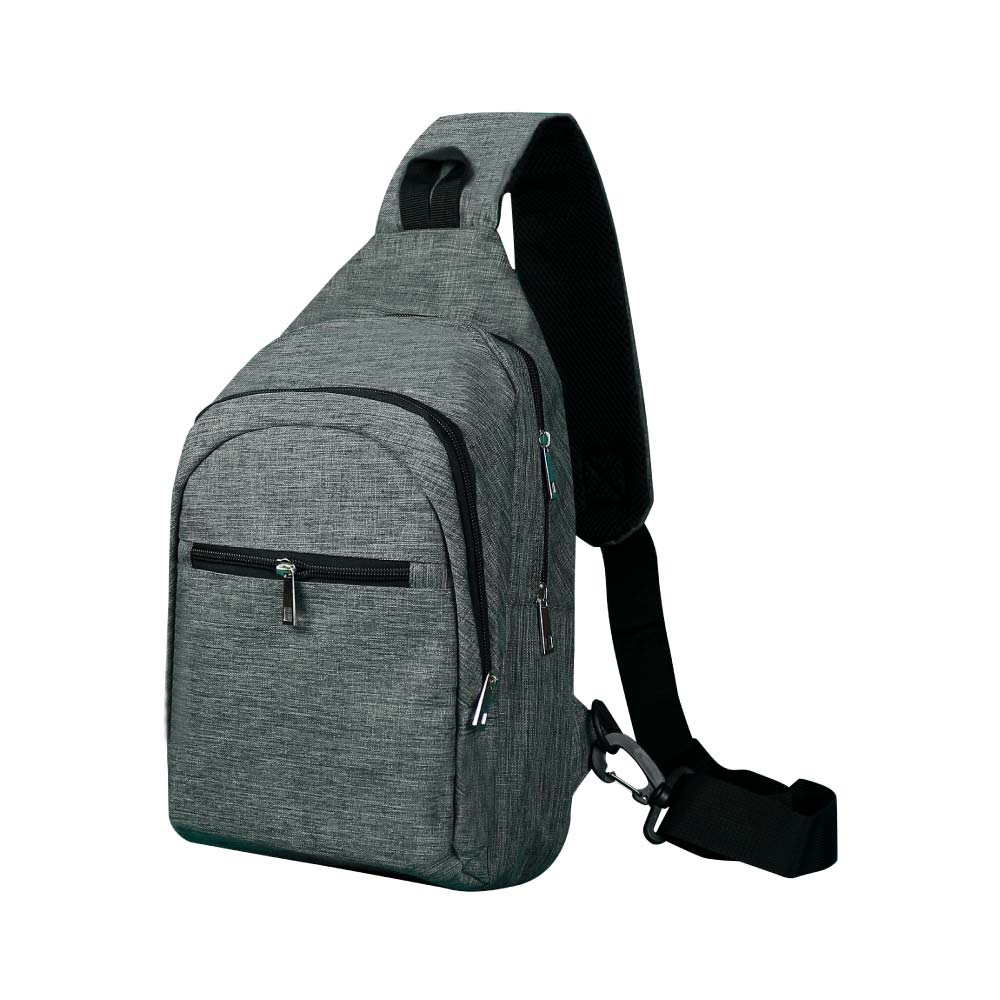 Sling-Crossbody-Bag-SB-32-Blank.jpg حقيبة كتف كروس بودي مثلثة (Sling) مع فتحة لسماعات الرأس - الصورة 1