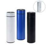 زجاجات عرض درجة الحرارة الذكية بشاشة LED